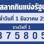 ตรวจหวยวันที่ 1 ธันวาคม 65